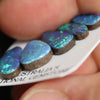 11.05 cts Australian Opal, Doublet Stone, Cabochon 5pcs