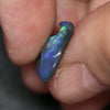 3.85 cts Australian Black Solid Opal Carving, Lightning Ridge CMR