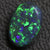 Australian Black Opal Lightning Ridge, Solid Gem Stone, Cabochon