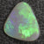 Australian Lightning Ridge, Semi Black Solid Opal, Cabochon Loose Stone