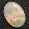 2.50 cts Australian Semi Black Opal, Solid Lightning Ridge Cabochon, Loose Stone