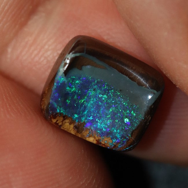 4.71 cts Australian Boulder Opal Cut Loose Stone