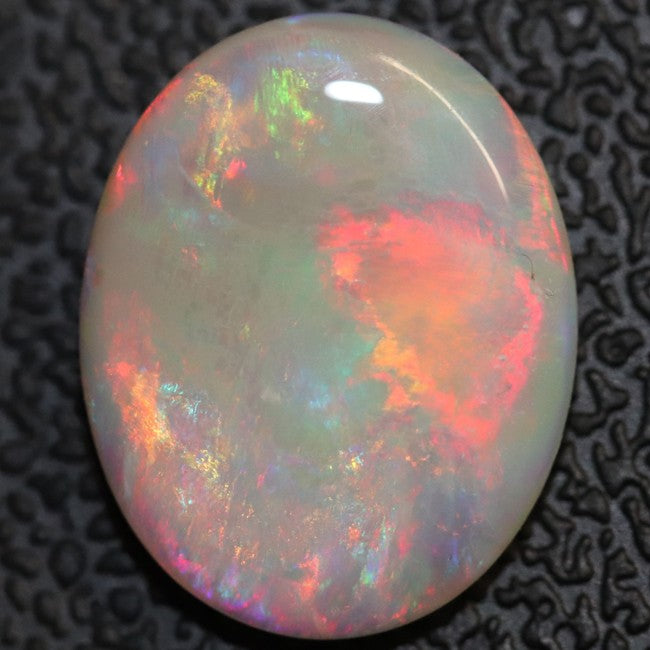 3.07 cts Australian Semi Black Opal Solid Lightning Ridge Cabochon Loose Stone