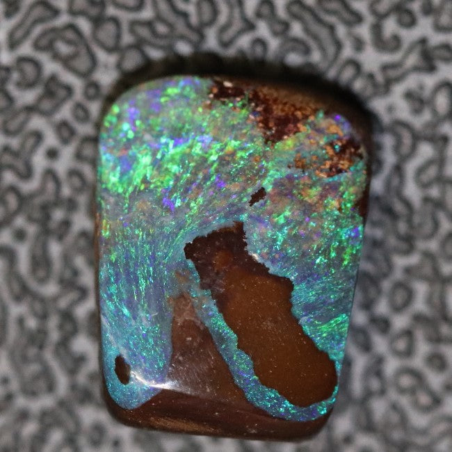 Australian Boulder Opal Cut Loose Stone 3.50 cts