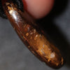 Australian Opal Boulder Drilled Greek Leather Pendant Necklace 22.10 cts