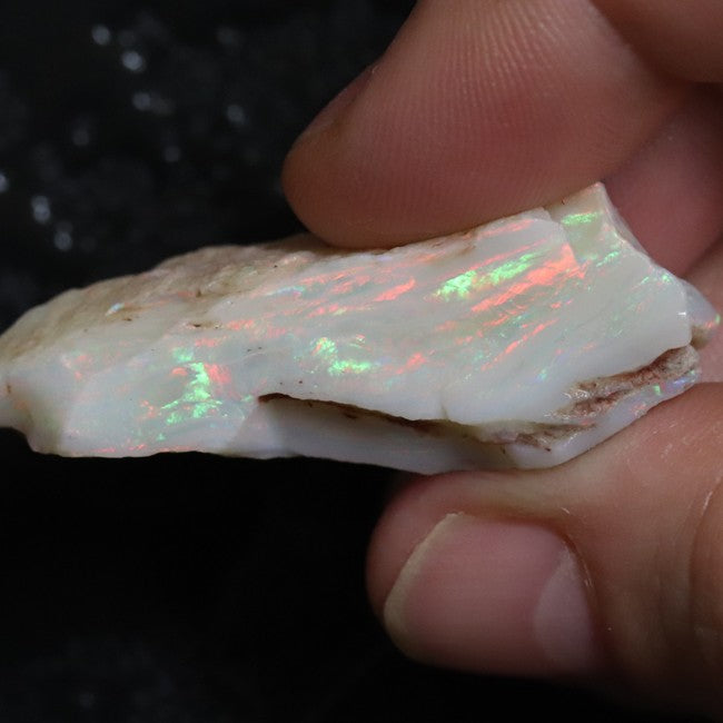 Australian Semi-Black Opal Rough, Lightning Ridge Gem Stone