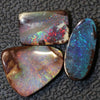 10.49 cts Australian Boulder Opal Cut Loose Stone Parcel