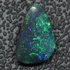 1.60 cts Australian Black Solid Opal , Lightning Ridge CMR