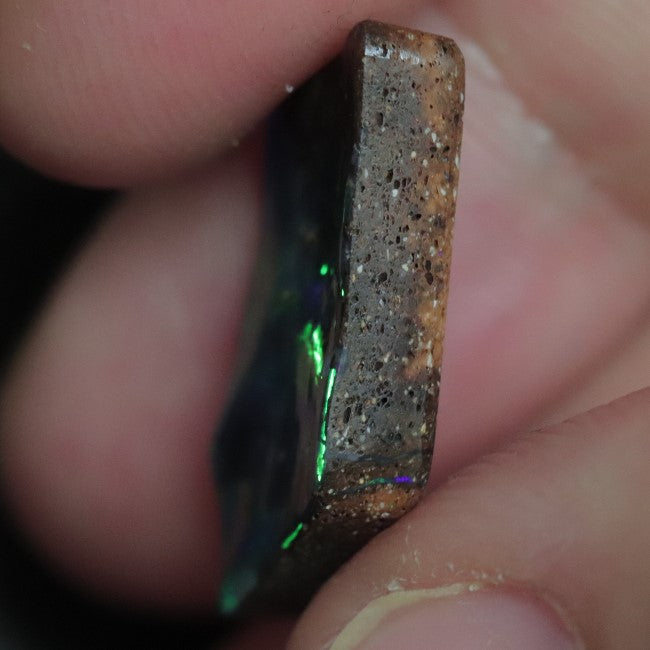 7.5 cts Australian Boulder Opal Cut Loose Stone