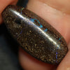 12.65 cts Australian Boulder Opal, Cut Loose Stone, Drilled Pendant