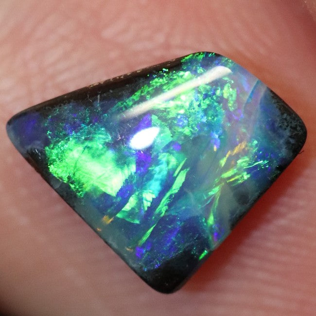 1.35 cts Australian Boulder Opal Cut Loose Stone