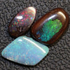 6.12 cts Australian Boulder Opal Cut Loose Stone Parcel