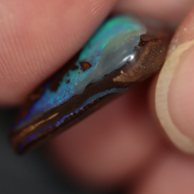 8.65 cts Australian Boulder Opal, Cut Loose Stone