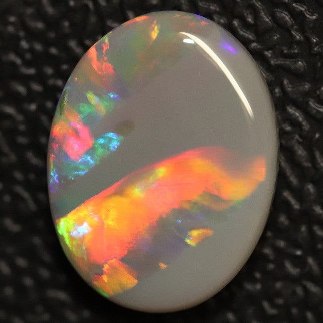 Australian Semi Black Opal, Solid Lightning Ridge Cabochon, Loose Stone