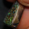 2.90 g Australian Boulder Opal with Silver Pendant : L 26.2 mm