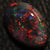 Australian Black Opal Lightning Ridge, Solid Stone