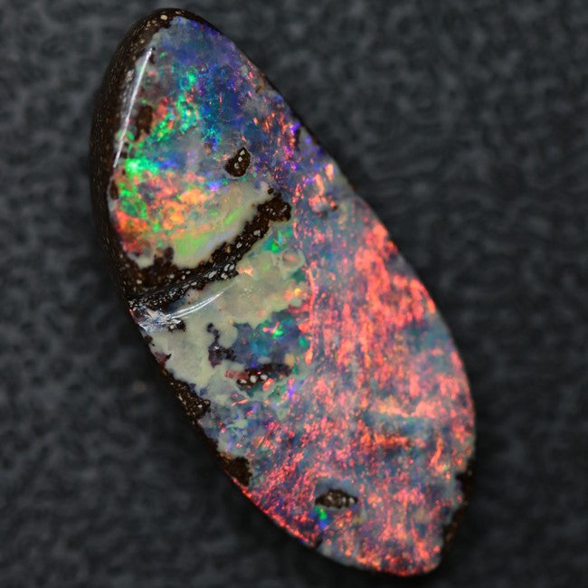 9.80 cts Australian Boulder Opal, Cut Loose Stone