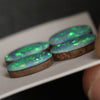 4.1 cts Australian Opal, Doublet Stone, Cabochon 4pcs