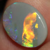 3.15 cts Australian Semi Black Opal, Solid Lightning Ridge Cabochon, Loose Stone