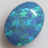 1.25 cts Australian Opal, Doublet Stone, Cabochon
