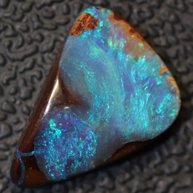 4.45 cts Australian Boulder Opal Cut Loose Stone