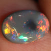 0.97 cts Australian Semi Black Opal Solid Lightning Ridge Cabochon Loose Stone
