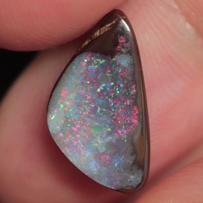 4.80 cts Australian Boulder Opal Cut Loose Stone
