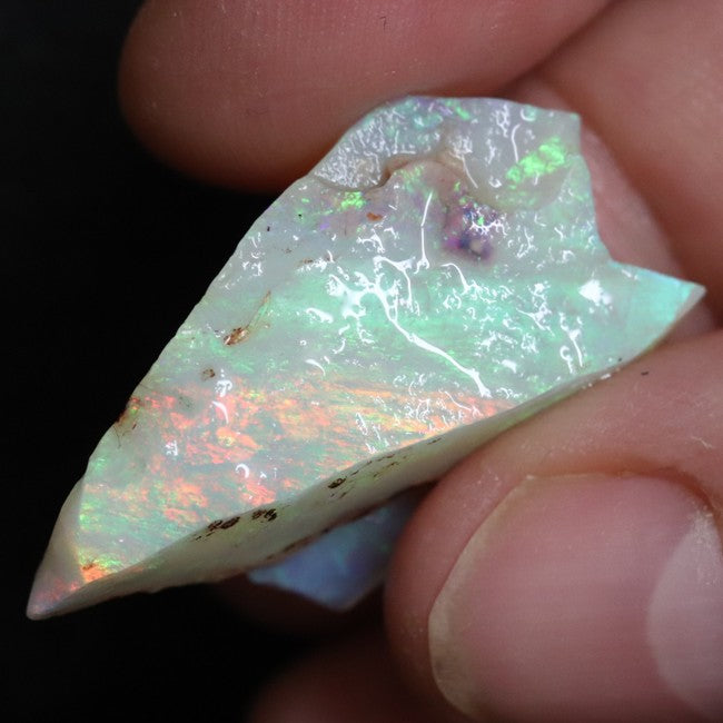 Australian Semi-Black Opal Rough for Carving, Lightning Ridge