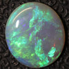 Australian Semi Black Crystal Opal Solid Lightning Ridge Cabochon Loose Stone