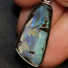Australian Boulder Opal with Silver Pendant