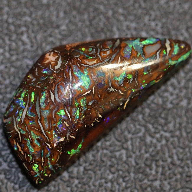 22.60 cts Australian Boulder Opal Cut Loose Stone