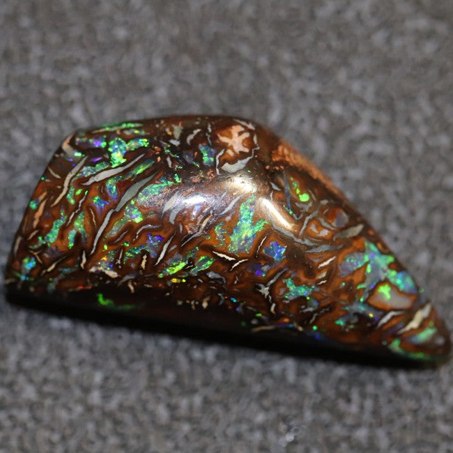 22.60 cts Australian Boulder Opal Cut Loose Stone