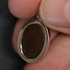 1.55 g Australian Doublet Opal with Silver Pendant : L 24.8 mm