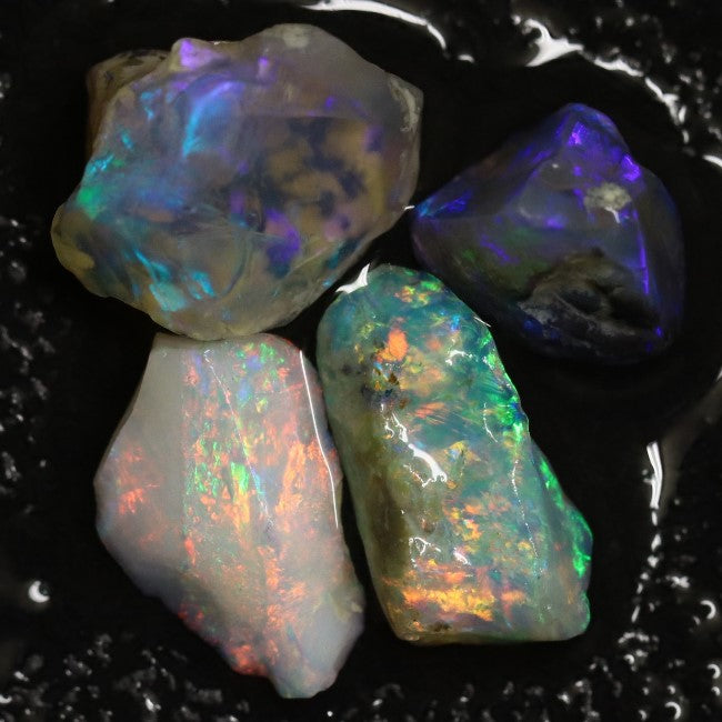 Australian Solid Opal Rough Parcel, Lightning Ridge Stones