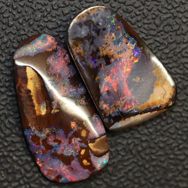 Australian Boulder Opal Cut Loose Stone Parcel