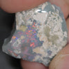 25.80 cts Australian Semi Black Opal Rough, Lightning Ridge, Polished Specimen