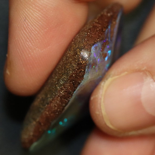 52.5 cts  Blue Australian Boulder Opal, Cut Loose Stone