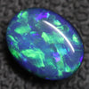 1.95 cts Australian Opal, Doublet Stone, Cabochon