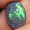 5.02 cts Black Crystal Opal Solid Lightning Ridge Cabochon Loose Stone