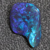4.45 cts Australian Black Opal, Lightning Ridge, Solid Carving, Loose Stone