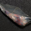 Australian Semi Black Opal Rough, Lightning Ridge, Polished Specimen, red 