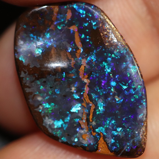 Australian Boulder Opal Cut Loose Stone 10.78 cts