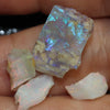 14.50 cts Australian Solid Semi Black Opal Rough, Lightning Ridge Parcel Stones
