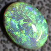 1.46 cts Semi Black Crystal Opal Solid Lightning Ridge Cabochon Loose Stone