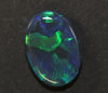 Black Opal Lightning Ridge Australian Solid Loose Stone, Cabochon 4.35 ct