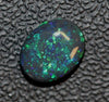 Black Opal Lightning Ridge Australian Solid Stone, Cabochon 2.75 ct