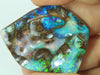 AUSTRALIAN BOULDER OPAL SOLID STONE NATURAL CUT CARVING 100.5 cts
