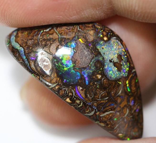 Australian Boulder Opals Solid Cut Loose Stone 16.65 cts