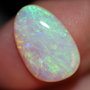 Australian Opal Lightning Ridge, Crystal Cabochon Solid Stone 3.57cts