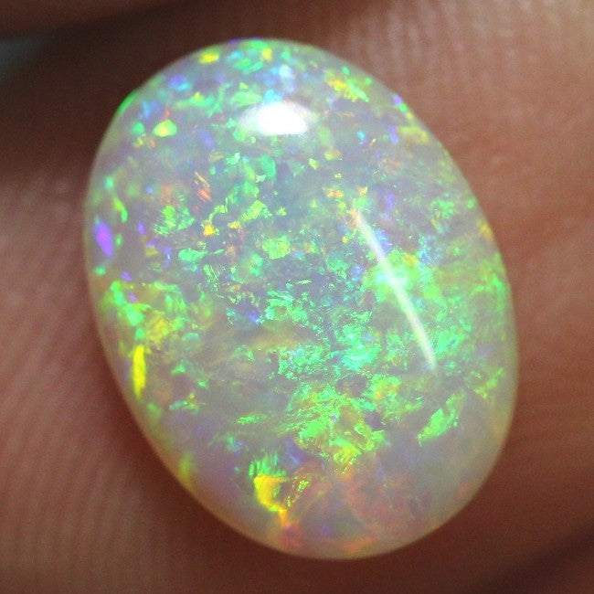 1.99 cts Opal Lightning Ridge Cabochon, Australian Solid Cut Loose Stone